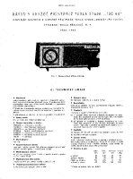 Tesla 2705b - Navod k udrzbe 